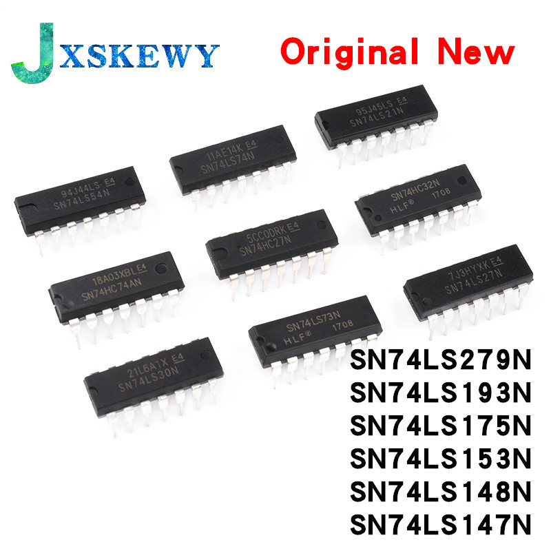 Chip Chính Hãng 10 Chiếc SN74LS279N 74LS279 SN74LS193N 74LS193 SN74LS175N 74LS175 SN74LS153N 74LS153