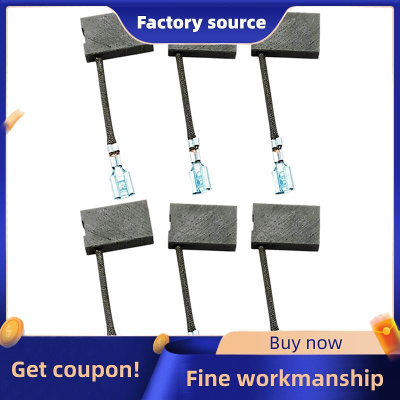 Gói 6 384613-01 Chop Cưa Bàn Chải Lắp Ráp DW871 DW872 Dụng Cụ Điện Thay Thế Bàn Chải Carbon Linh Kiệ