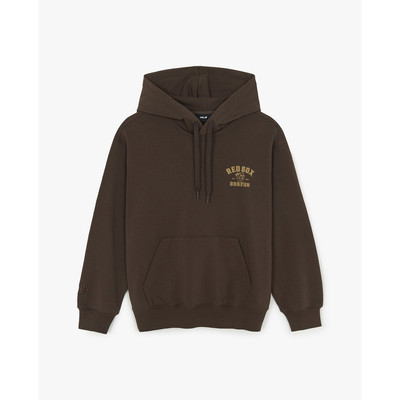 MLB - Áo hoodie unisex tay dài phối mũ Street Megabear_3AHDE0154-43BRS