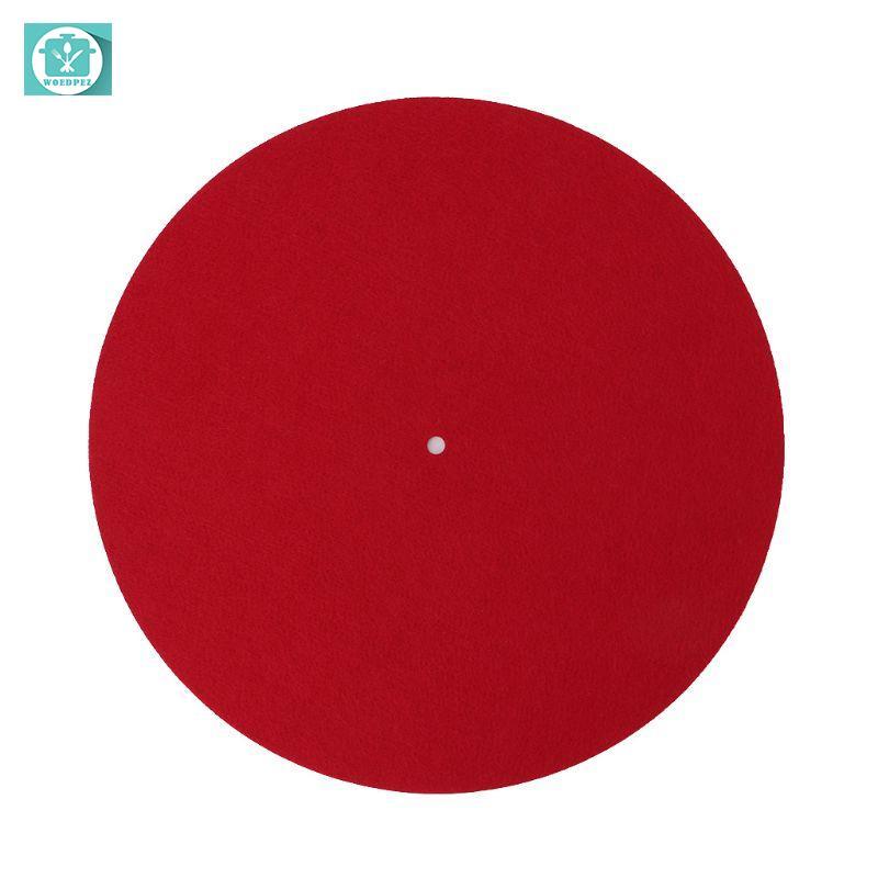 Woedpez Record Player Pad 12Inch Bàn xoay chống rung Pad Độ dày 3mm Chống trầy xước