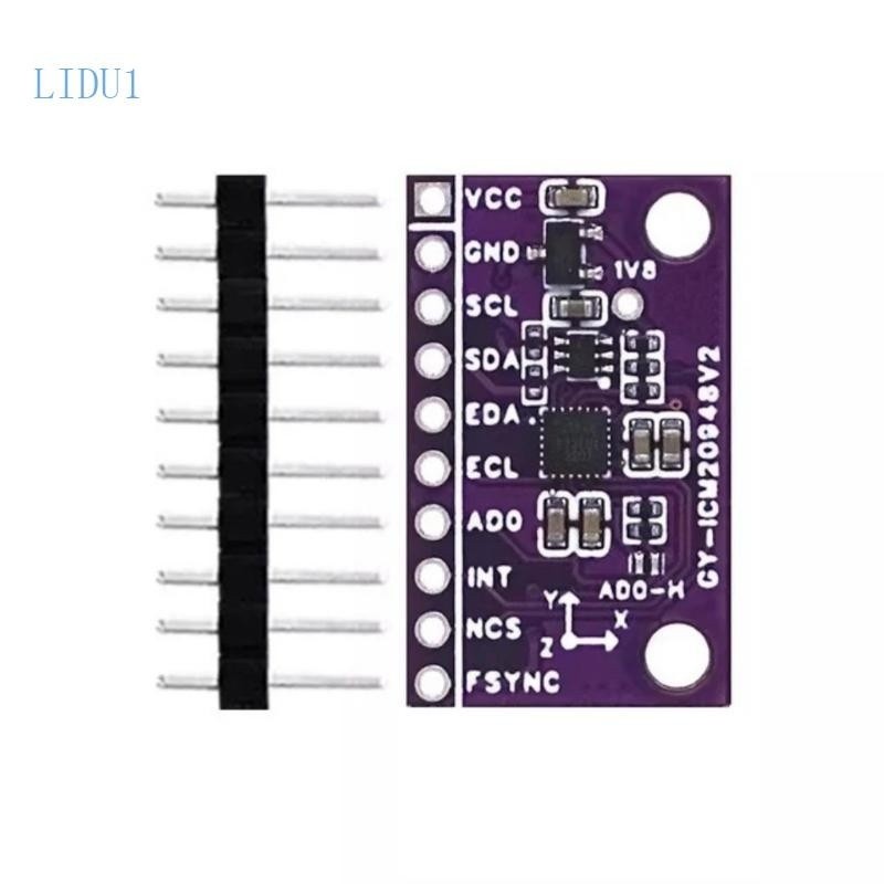 LIDU1 AR IMU GY-ICM20948V2 9DOF Nine-Axis Sensor Module Accelerometer Magnetometer Sensor AR IMU