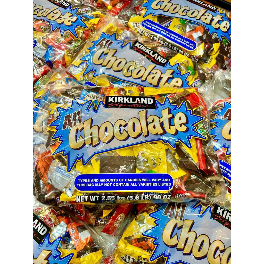Kẹo Chocolate Tổng Hợp Kirkland 2.55kg mix nhiều socola - hỗn hợp Kirkland All Chocolate 2.55kg – Hà
