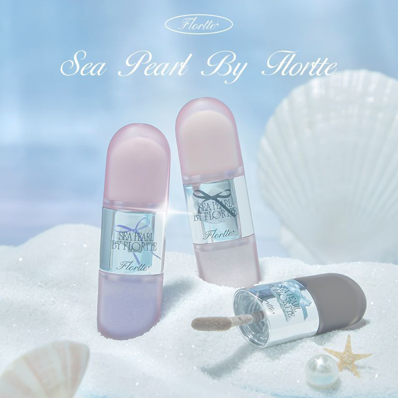 FLORTTE Glass Sea Double Head Liquid High Gloss Grooming Liquid Facial Brightening Nose Shadow Side 