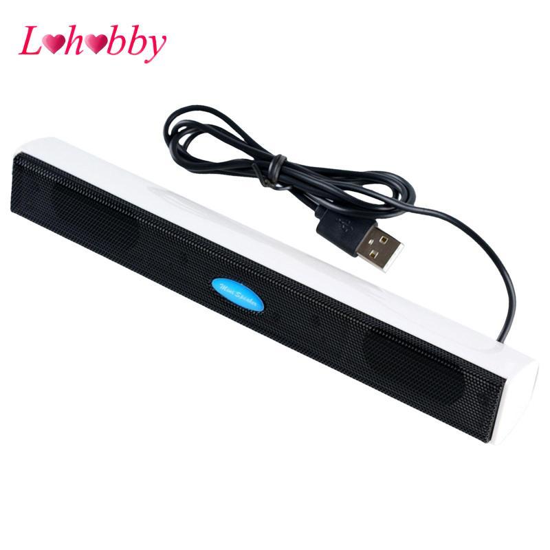 Loa Máy Tính USB Soundbar Loa Siêu Trầm Bass Kẹp Trên Âm Thanh Nổi Cho PC Để Bàn Laptop Văn Phòng Ký