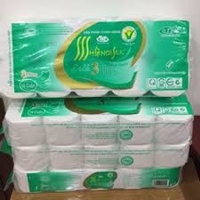 Giấy vệ sinh Hà Nội bịch 10 cuộn không lõi có lõi hàng loại 1 - siêu dai siêu mịn