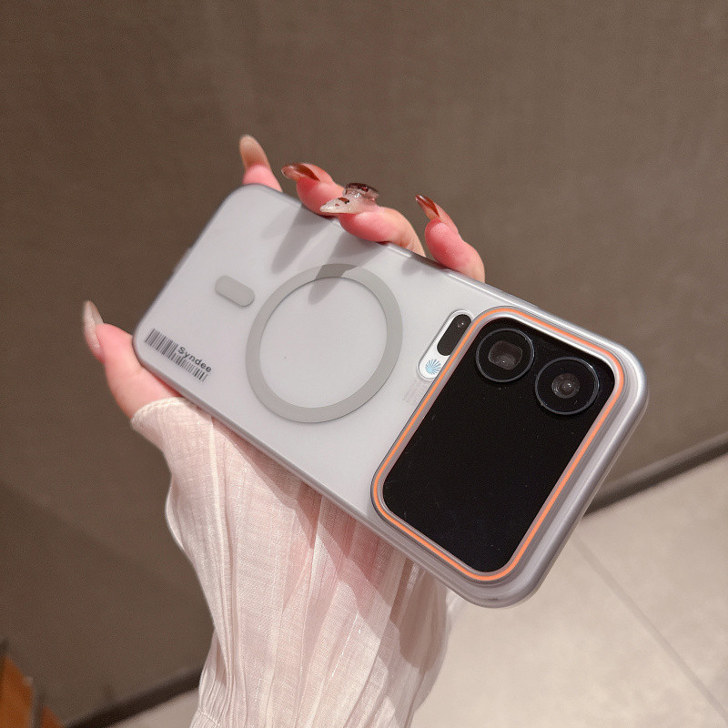 Ốp lưng từ tính trong suốt mờ sang trọng cho Xiaomi 17 Pro Max 15T Pro 14T Pro 15 Ultra Poco F7 Pro 