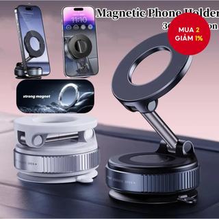   Giá Đỡ Điện Thoại Ô Tô Gấp Gọn Nam Châm Dán Bảng Điều Khiển Cho iPhone 16 15 14 13 12 Pro Max 