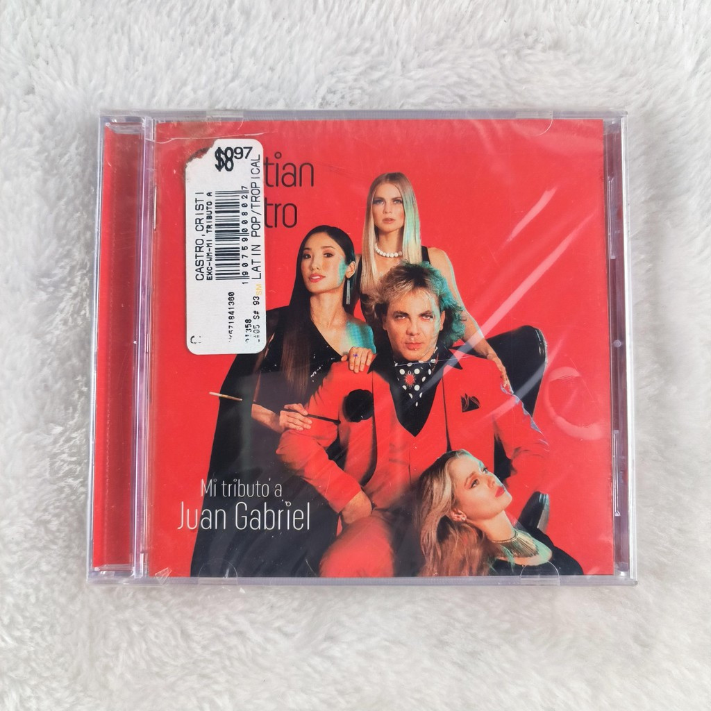 Z027 Cristian Castro Mi Tributo A Juan Gabriel CD Album C0103