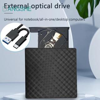 Đầu ghi DVD ngoài 2 trong 1 BANGSHE, Ổ ghi DVD Type-c, Đầu đọc CD USB3.0 Máy tính xách tay gắn ngoài di động đa chức năng