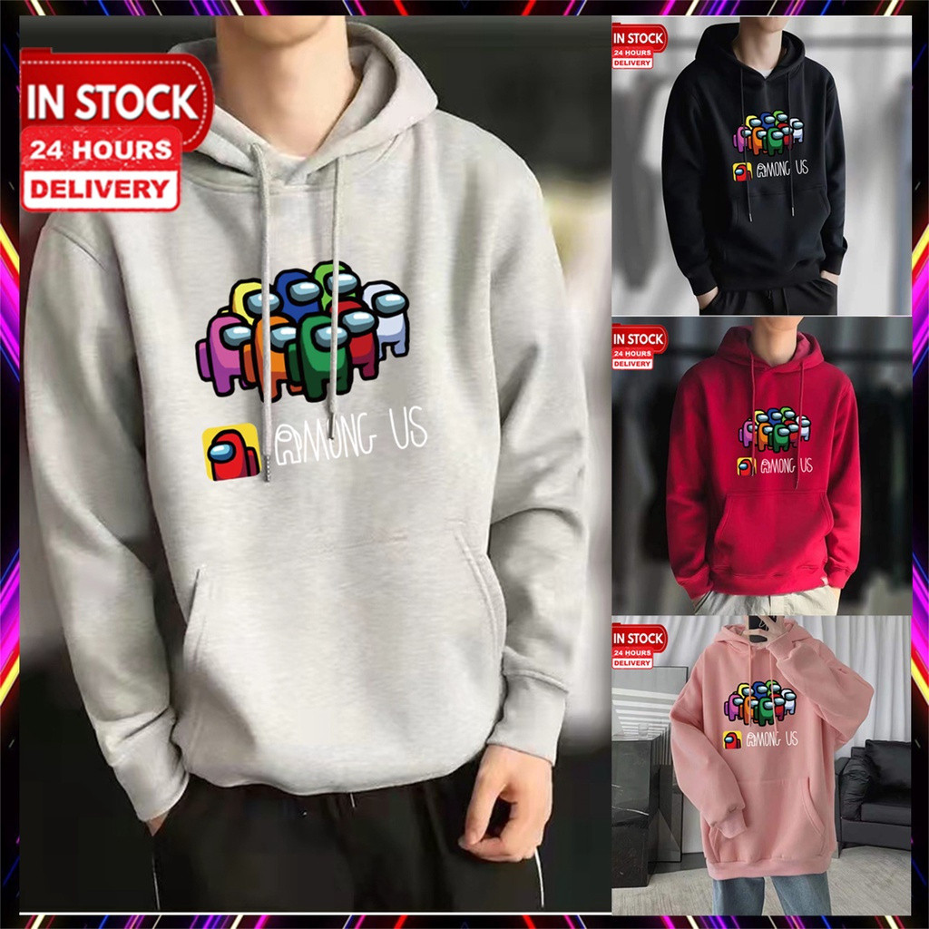 Áo hoodie Amongus Unisex Dài Tay Áo hoodie Nam Áo hoodie Nữ Áo hoodie Quần Áo Nữ Áo hoodie Quần Áo N