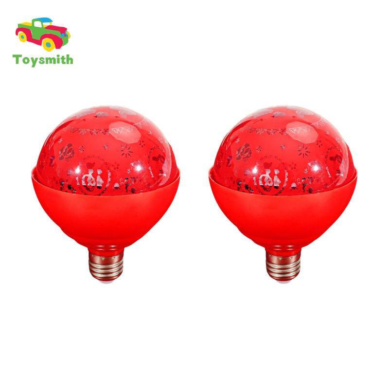 E27 Bóng Đèn LED Đỏ Bóng Đèn Fuzi Nhiều Màu Sắc Tự Flash Tết Nguyên Đán