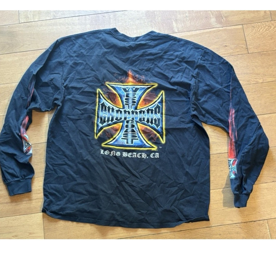 Nam Nữ West Coast Choppers For Life cotton mới