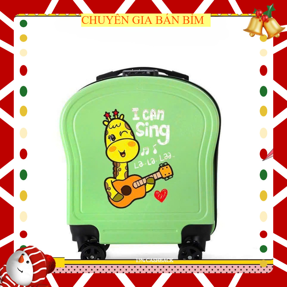 [Gift Huggies] Vali Huggies sandwich ngộ nghĩnh ( Túi và màu ngẫu nhiên ) - MINT SHOP 24H