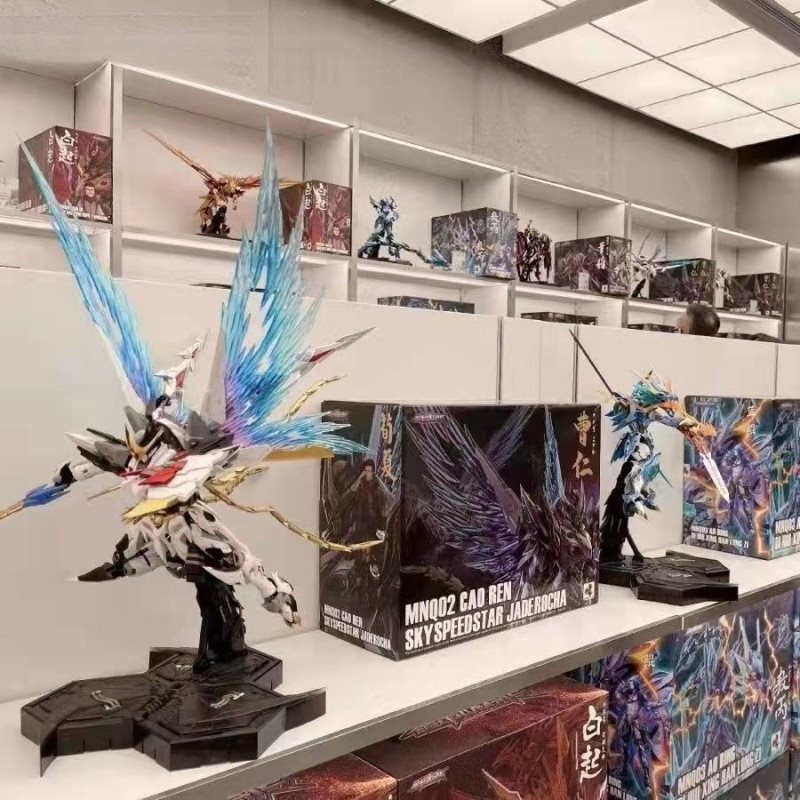 Bandai Magic Core Model Gundam Hợp Kim Lu Bu Zhao Yun Lắp Ráp Ba Vương Quốc Lin Mecha Warrior Ao Bin