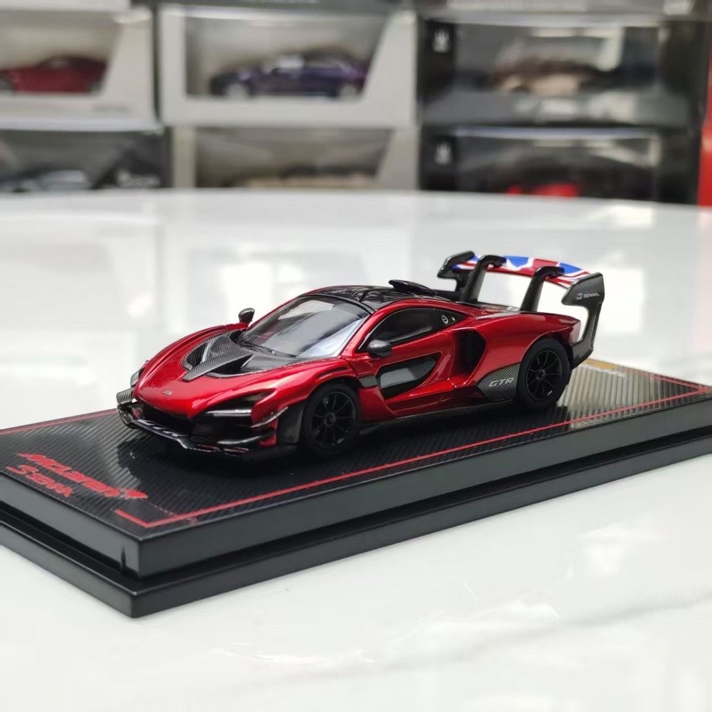 Cm Model 1 / 64 Mclaren Senna GTR CM64-SENNAGTR-09 Xe Hợp Kim Đỏ Mô Hình Mô Phỏng Xe Thể Thao Tĩnh Đ