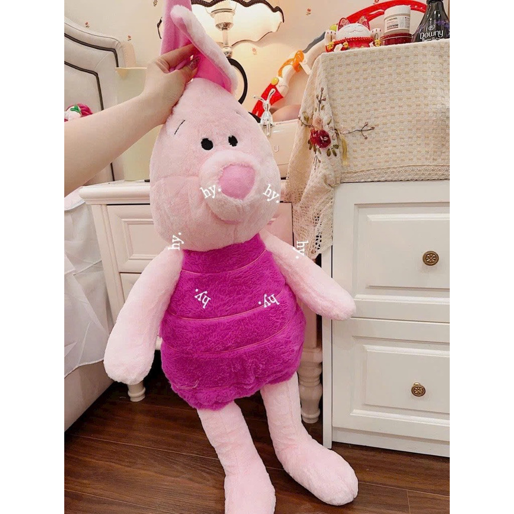 Gấu Bông Chú Heo Piglet Khổng Lồ Size 90cm,Gấu Lợn Hồng Dễ Thương