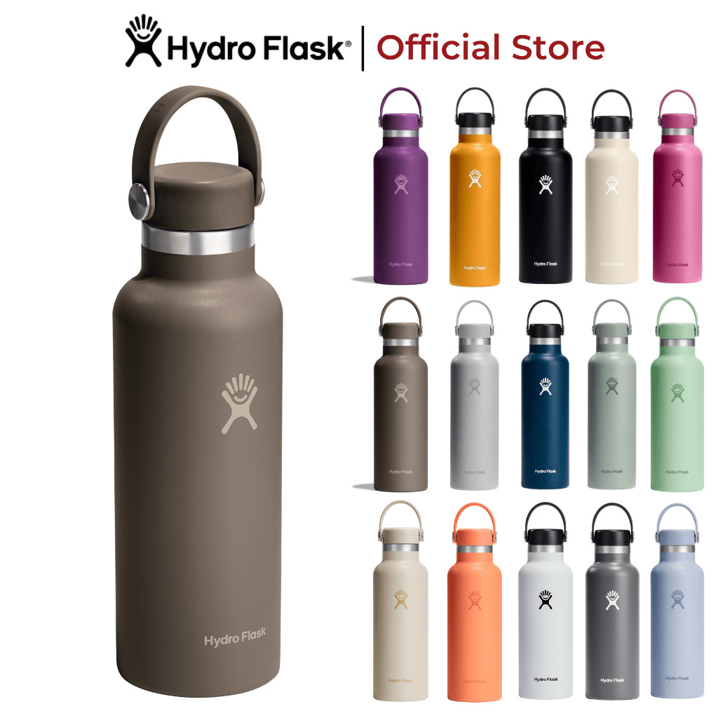 Bình giữ nhiệt Hydro Flask 532ml Standard Flex Cap 18 oz chính hãng, giữ nhiệt tốt, an toàn sức khỏe