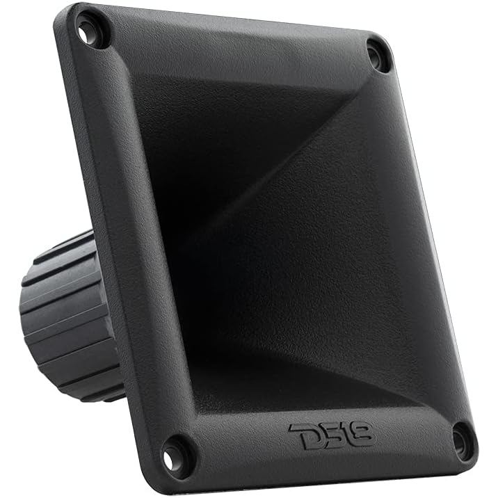 DS18 PRO-H44 / BK Waveguide Horn Universal Square Driver Tweeter Wave Guide Exit Horn Lắp đặt bật / 