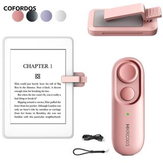 Cofordos Điều Khiển Từ Xa Clicker, có Dây Đeo Tay Không Dây RF Remote Page Turner, Thiết Thực Smart Page Turner Clicker cho Kindle Paperwhite Oasis Kobo Ereaders