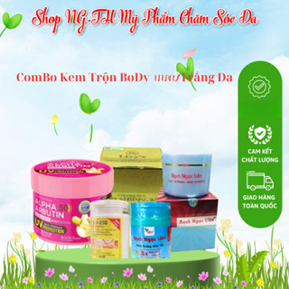  ComBo Kem Trộn BoDy Trắng Da 
