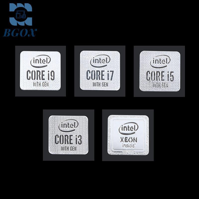 [BGOX] Intel Core i9 i7 i5 i3 CPU Metal Sticker Laptop Logo Sticker VN