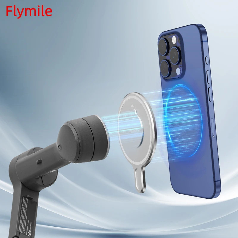 Flymile Từ Gắn Adapter Cho DJI OM 7P / Osmo Mobile 6 / 7 / 8 Gimbal Ổn Định Giá Đỡ Điện Thoại Tấm Ki