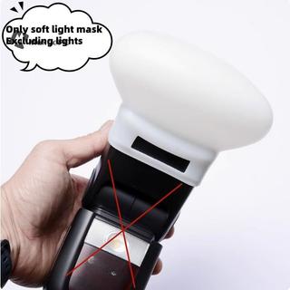 [Max-t] 1 Cái Khuếch Tán Bounce Dome Silicon Mềm Mũ Flash Cho GODOX Nikon Sony Olympus Fujifilm Panasonic Yongnuo Speedlite Mới
