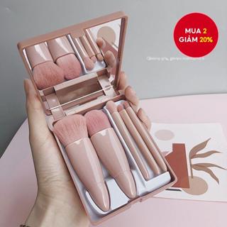  Bộ cọ trang điểm đầy đủ bộ cọ phấn mắt mini cầm tay giá cả phải chăng chính hãng 5 bộ 