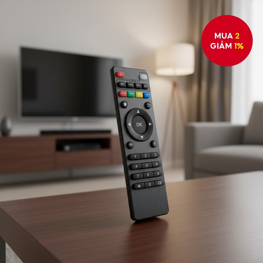 Điều khiển từ xa H96 cho MXQ (Amlogic S805/S905), MXQ Pro, MXQ PRO 4K, M8, M8C, M8N, M9C, M10, T95, 