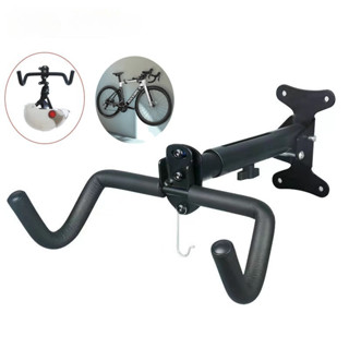 Giá treo xe đạp lên tường có móc treo mũ bảo hiểm và gấp gọn,Rất bền