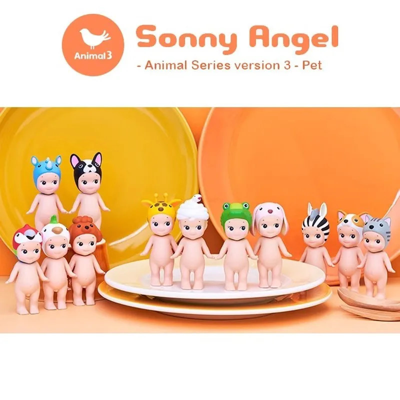 [Chính hãng] Búp bê Sony Angel Animal 3 Series Mini Nhân vật Đồ chơi Búp bê Quà tặng