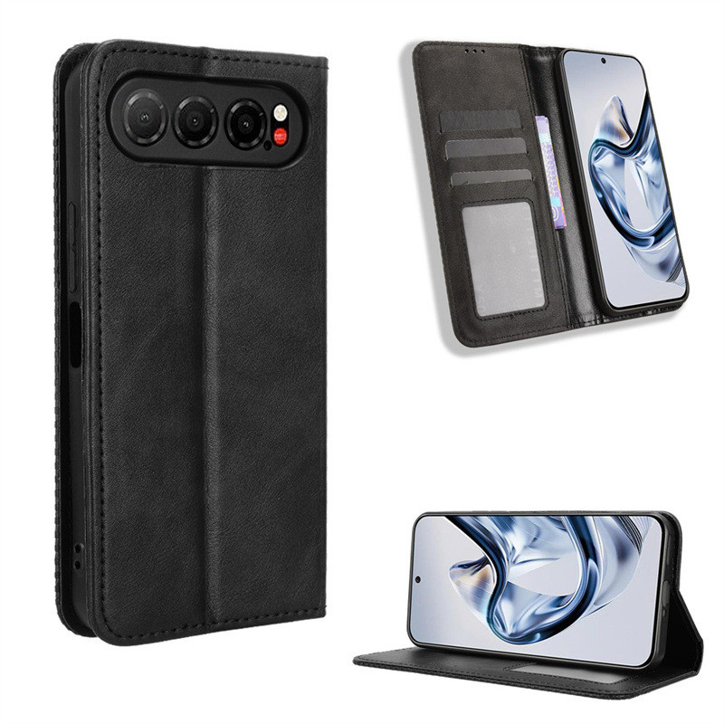 Dành Cho ZTE Nubia Air 5G Ví Da PU Lật Sang Trọng Hấp Phụ Từ Tính Dành Cho ZTE Nubia Air 5G Túi Điện