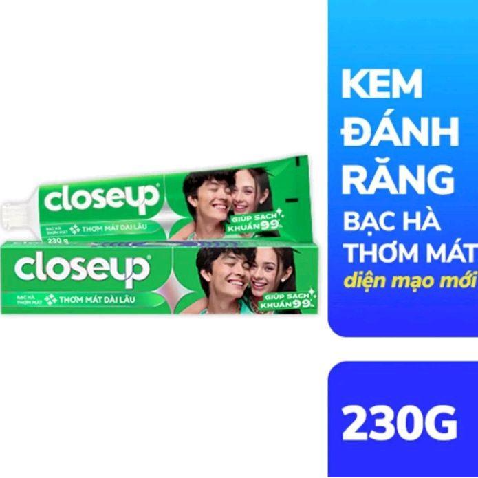 Kem Đánh Răng Closeup- PS 123- PS Ngừa Sâu Răng - PS trà xanh - PS Than Hoạt Tính -ps Hương Dâu