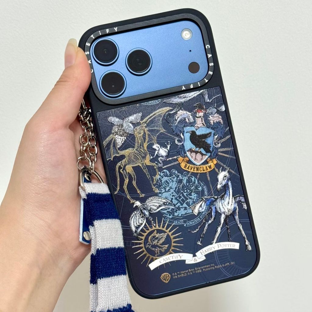 CASETiFY khớp Harry Potter logo iPhoneProMax iPhone Case Từ tính CASETiFY khớp Harry Potter logo