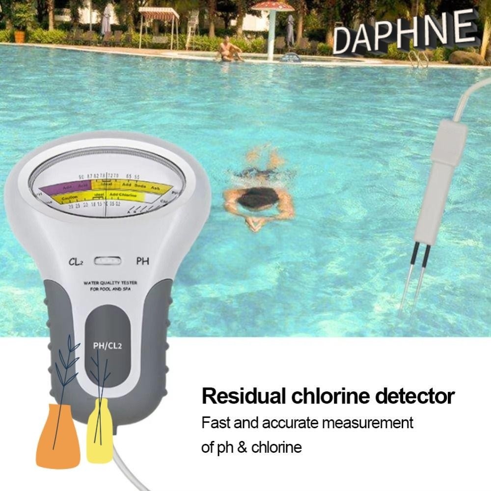 DAPHS PH Tester With Probe Display High Precision Professional Portable Water Quality Test Chlorine 