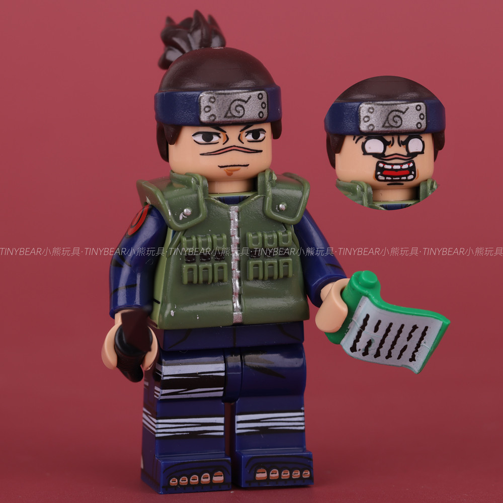Xinle Đồ Chơi Naruto Khối Xây Dựng Minifigures Iruka Konoha Maru Ngày hôm Sau Ichile Ramen Sai Gao G
