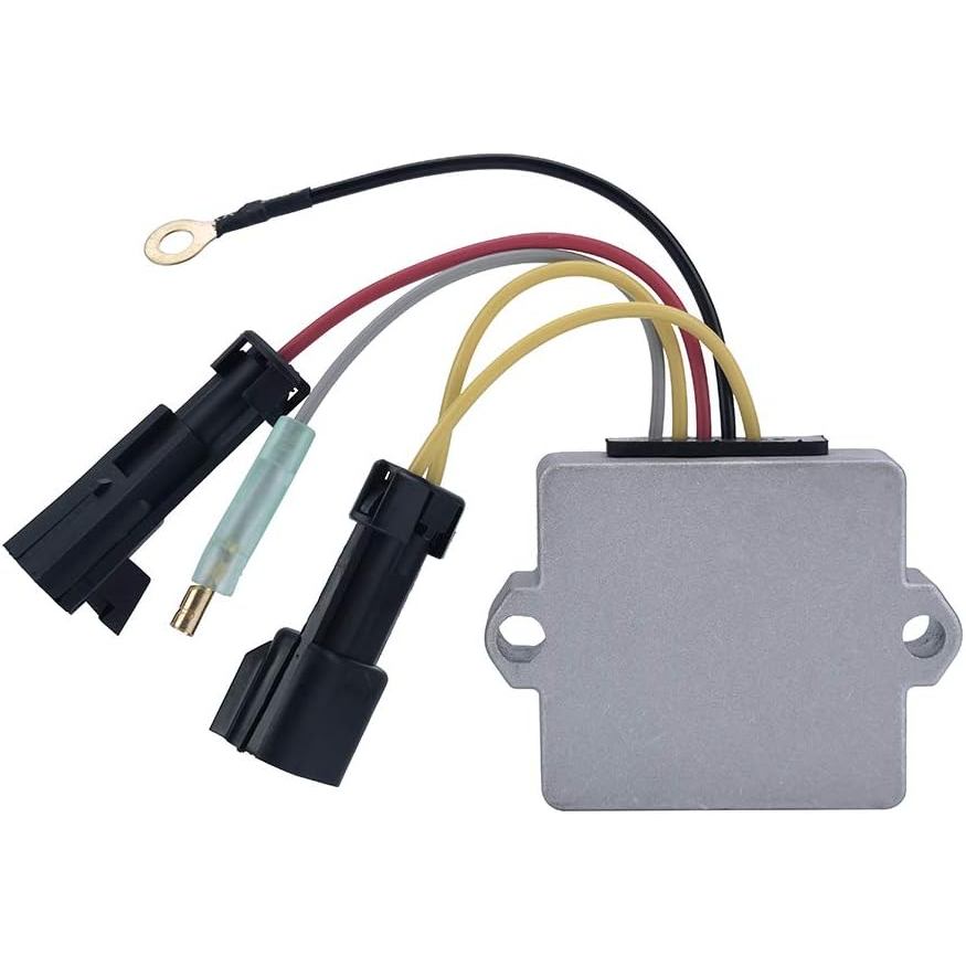 893640Bộ chỉnh lưu điều chỉnh điện áp T01 Phù hợp cho thủy ngân Marine Outboard 5 dây 4 thì 25Hp 30 40 50 60 135 140 150 175 200 240 Hp Động cơ 2002 Repl.# 893640-002 893640A03 194-2115