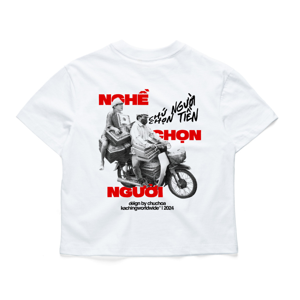 KACHING /TShirt/ ? NGƯỜI CHỌN TIỀN 100 Cotton aka Áo Thun KACHING