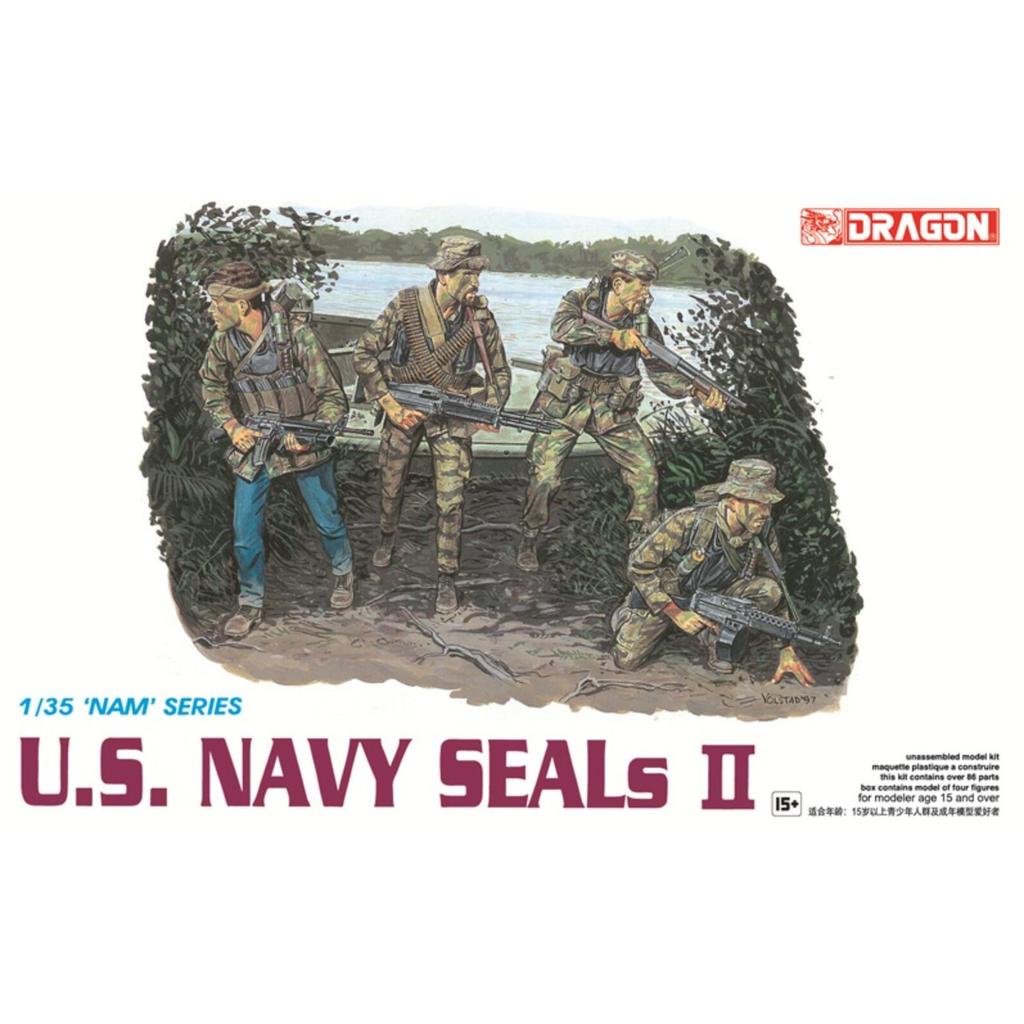 DRAGON 3316 1 / 35 Hoa Kỳ Mẫu nhựa Navy Seal II