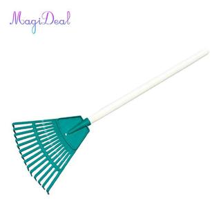 Magideal Cỏ Rakes Mini Nhẹ Rake Vườn Dụng Cụ Cho Rake Đầu Vệ Sinh Cỏ Dethatching Lá Bãi Cỏ