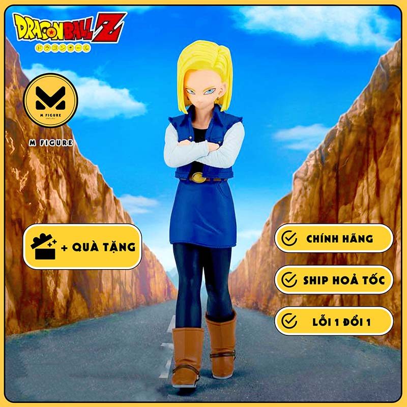 MÔ HÌNH Android 18 - Dragon Ball Z - Solid Edge Works - The Departure (Bandai Spirits)FIGURE CHÍNH H