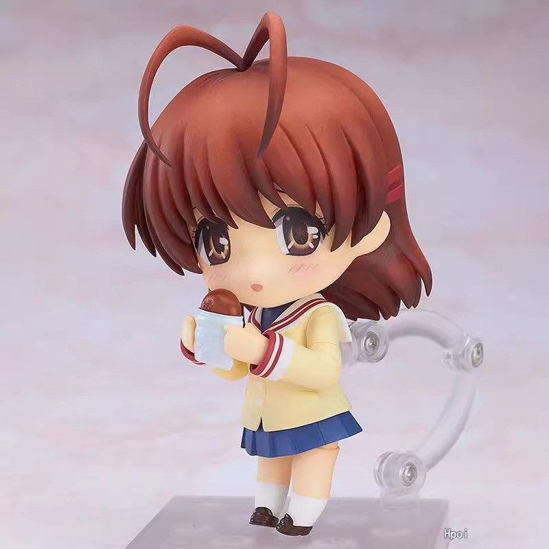 Anime Sói 869 #Furukawa Nagisa Nagisa Q Phiên bản Đất sét Joint Nhân vật hành động Thay đổi khuôn mặ