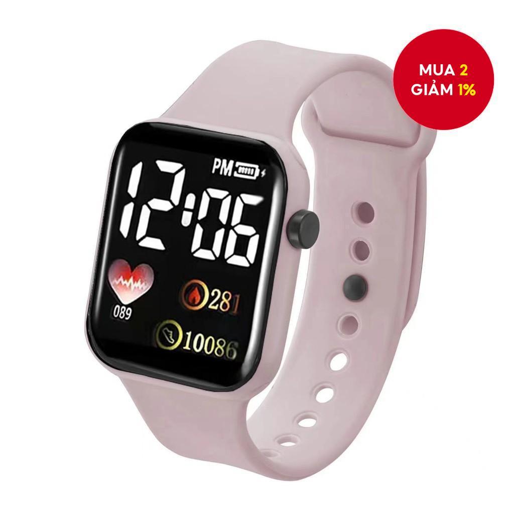 Đồng hồ đeo tay LED kỹ thuật số thời trang cho cặp đôi - Đồng hồ thể thao chống nước giá rẻ cho nam và nữ.