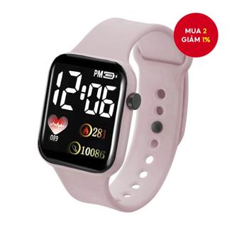 Đồng hồ đeo tay LED kỹ thuật số thời trang cho cặp đôi - Đồng hồ thể thao chống nước giá rẻ cho nam và nữ.