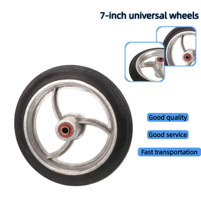 7-Inch Universal Wheels: Suitable for 7-Inch Medical Wheel Replacement, Wheelchair Wheels, and Hand 