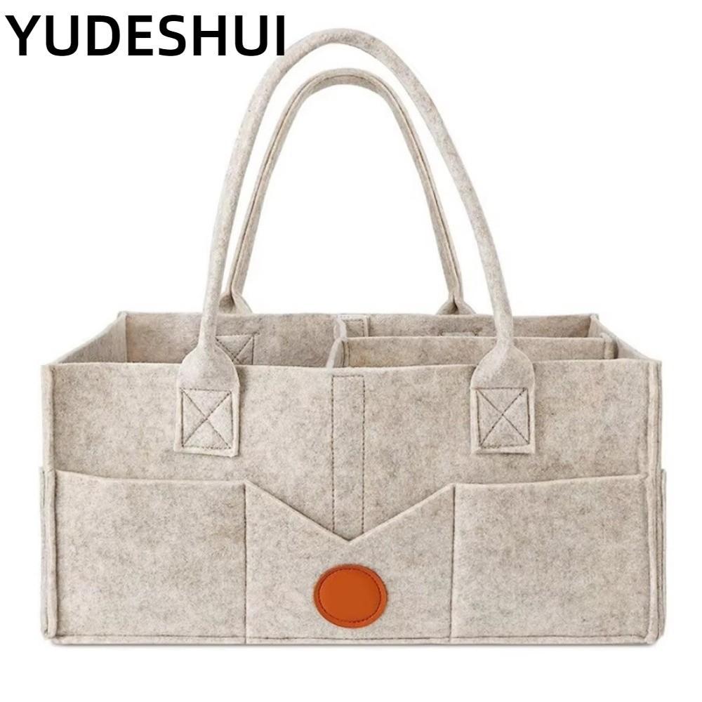 Giỏ đựng tã trẻ sơ sinh YudhUI, Trẻ em có tay cầm Túi đựng tã, Túi đựng tã cho mẹ dung tích lớn Túi 