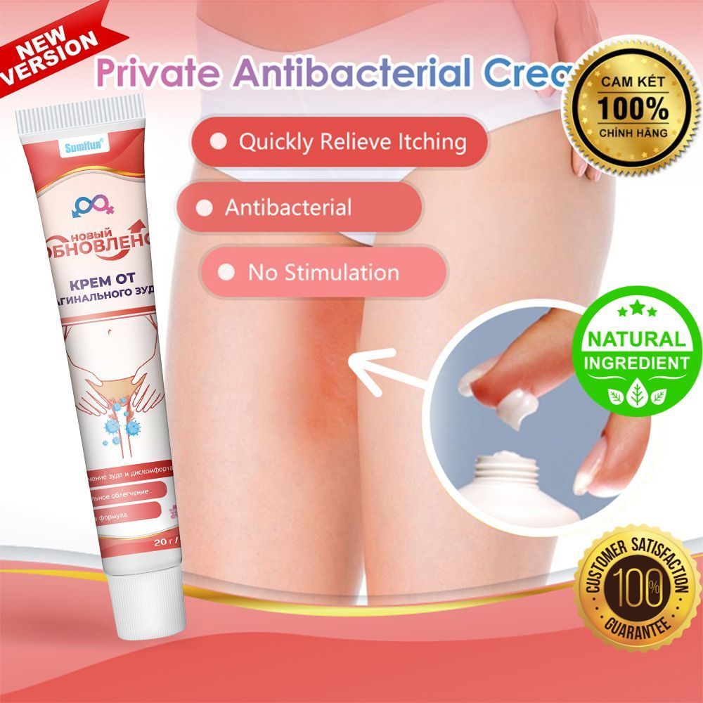 Kem Thảo Dược Nga, Bôi Vùng Kín, Hết Nấm Canida, HPV, Sùi Mào Gà, Hạt Ngọc, Thảo Dược 100%[Che tên k