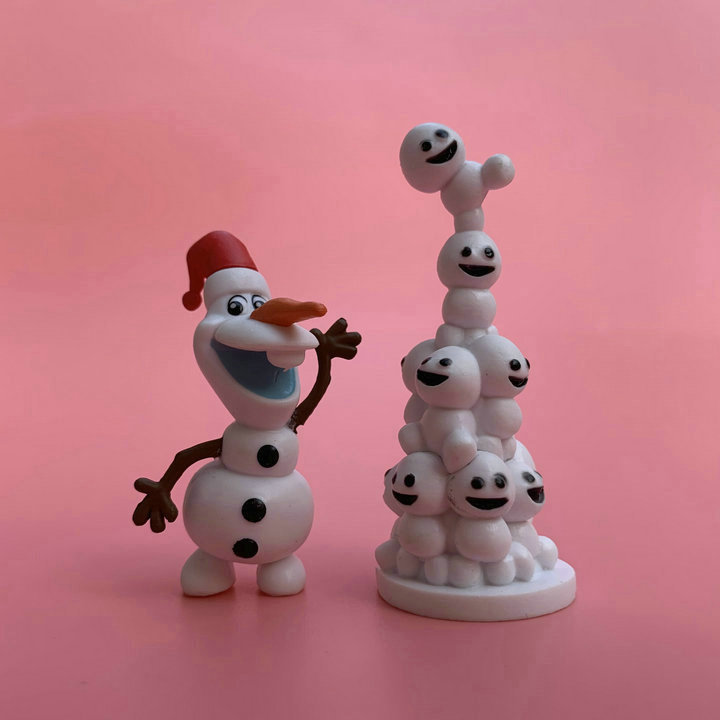 Giang Sinh · Chính Hãng Số Lượng Lớn Búp Bê Đông Lạnh Lãng Mạn Tuyết Kho Báu Giáng Sinh Váy Người Tu