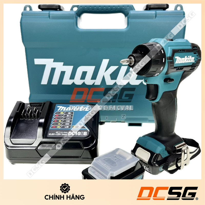 Máy khoan và vặn vít dùng pin 12Vmax Makita DF033DSYE [ DCSG ]