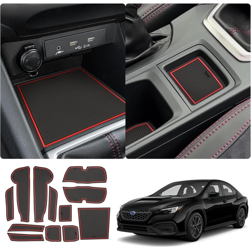 LUWU cho 2024 Subaru WRX Bảng điều khiển trung tâm Lót Thảm 2022-2025 Đế WRX / Cao cấp / Giới hạn / 